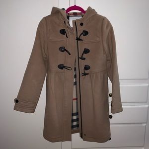 Authentic Burberry Coat beige kids size 14